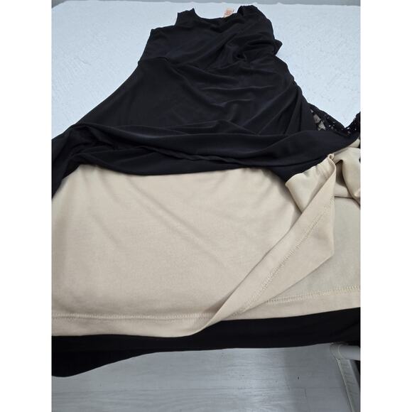 Candalite Dress Women Small W Beige Color Lace On Side Dressy Party Gothic - Picture 7 of 7